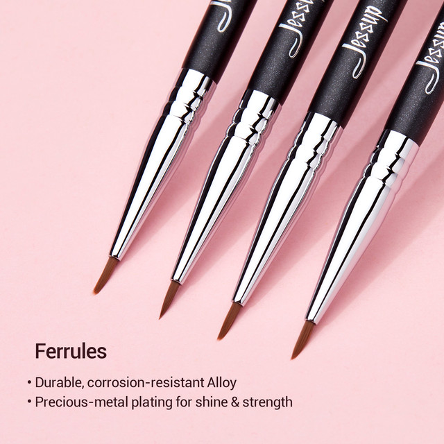 Jessup Eyeliner Brush Makeup Precision Fine point Premium